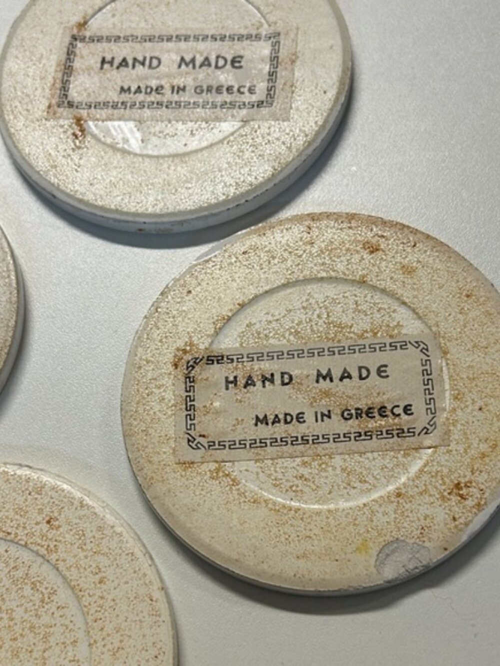 Handmade Greek Coasters - Picture 3 of 3